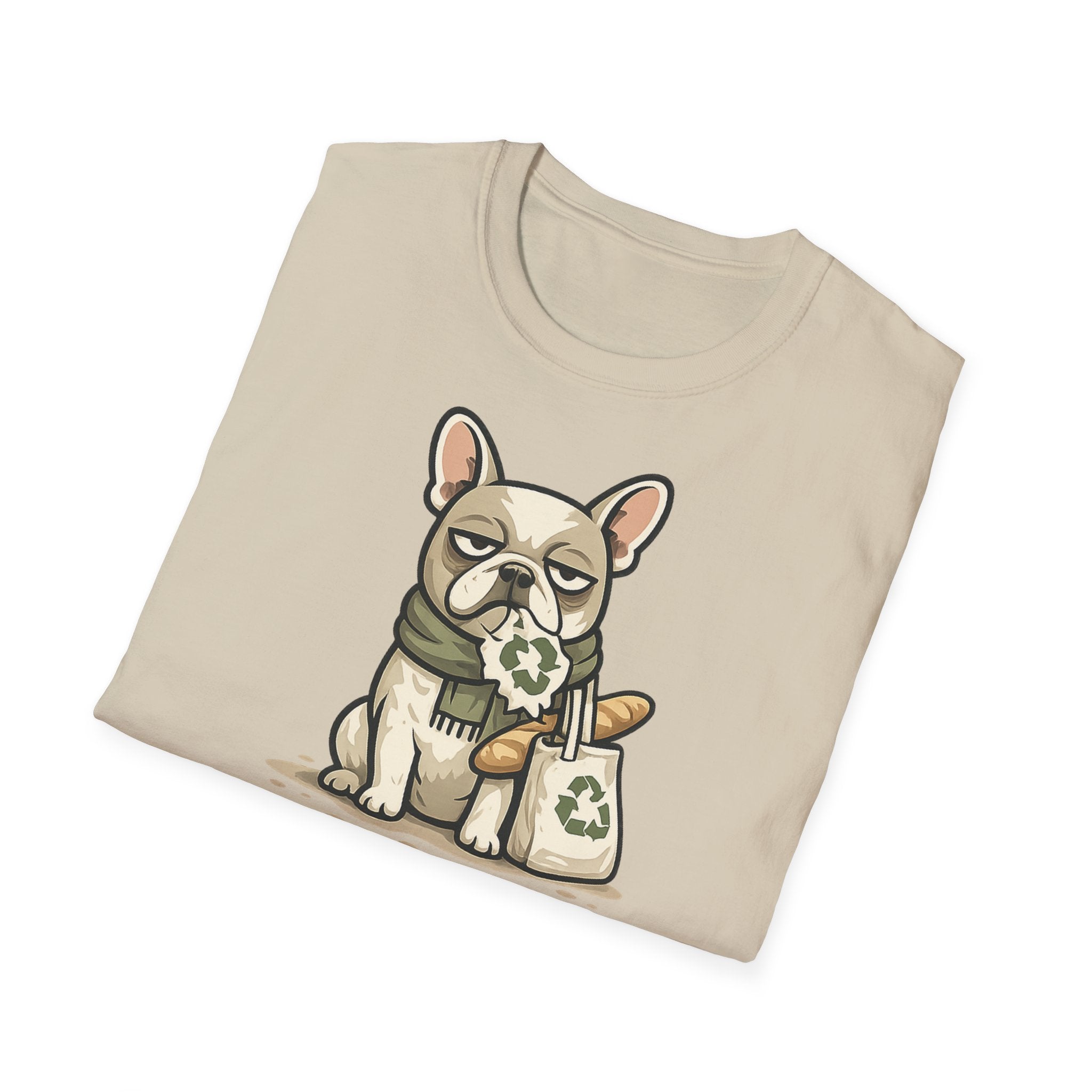 T-Shirt — Cute French Bulldog Graphic “Responsable malgré moi”