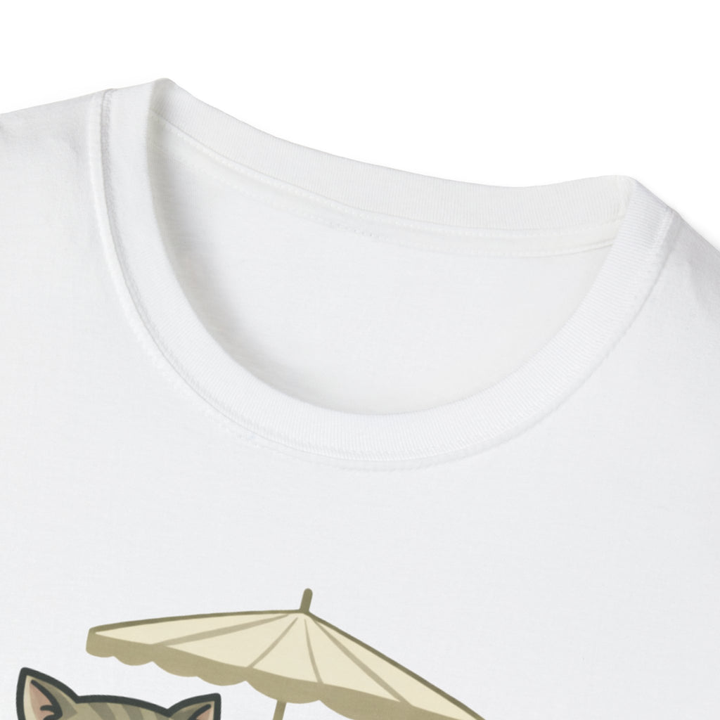 Lazy Cat Café T‑Shirt – 'J'avais raison mais j'ai la flemme' French Cat Graphic Tee