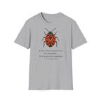 T-shirt illustré avec coccinelle