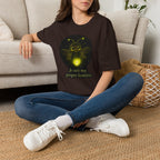 T-shirt Luciole lumineuse — Adorable insecte rayonnant avec inscription « Je suis ma propre lumière »