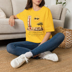 T-shirt graphique « Canicule » — Design thermomètre ensoleillé affichant 42 °C