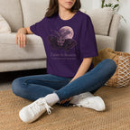 T-shirt avec papillon de nuit et lune — « La Lune » — T-shirt graphique