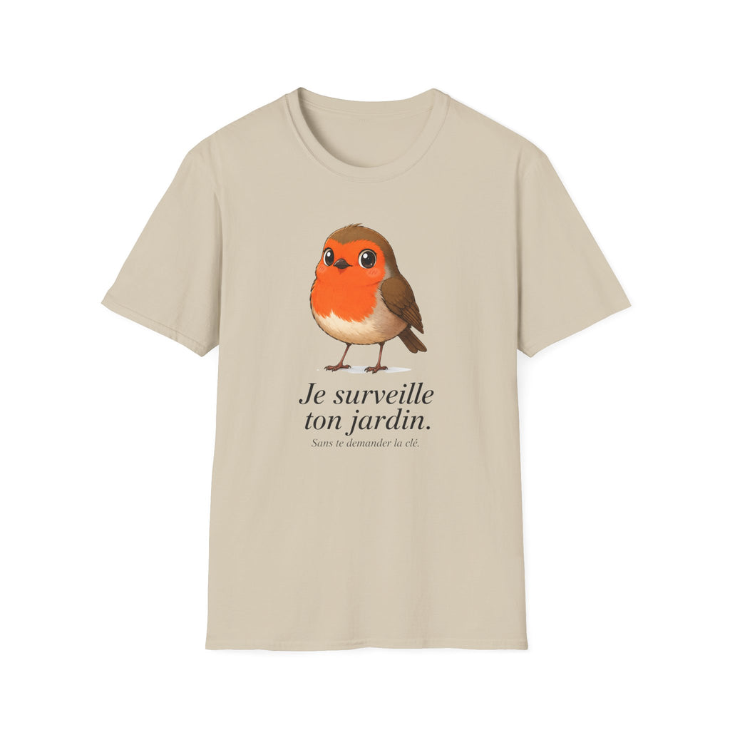 T-Shirt - Je surveille ton jardin