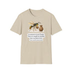T-shirt — Guêpe avec illustration d’un pot en argile (« Je construis un pot d’argile »)