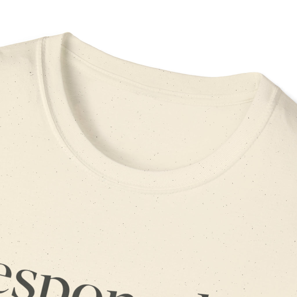 T-Shirt — "Responsable malgré moi" French Quote Tee