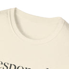 T-Shirt — "Responsable malgré moi" French Quote Tee