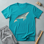 T-shirt graphique baleine — T-shirt faune marine