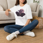 T-shirt avec papillon de nuit et lune — « La Lune » — T-shirt graphique