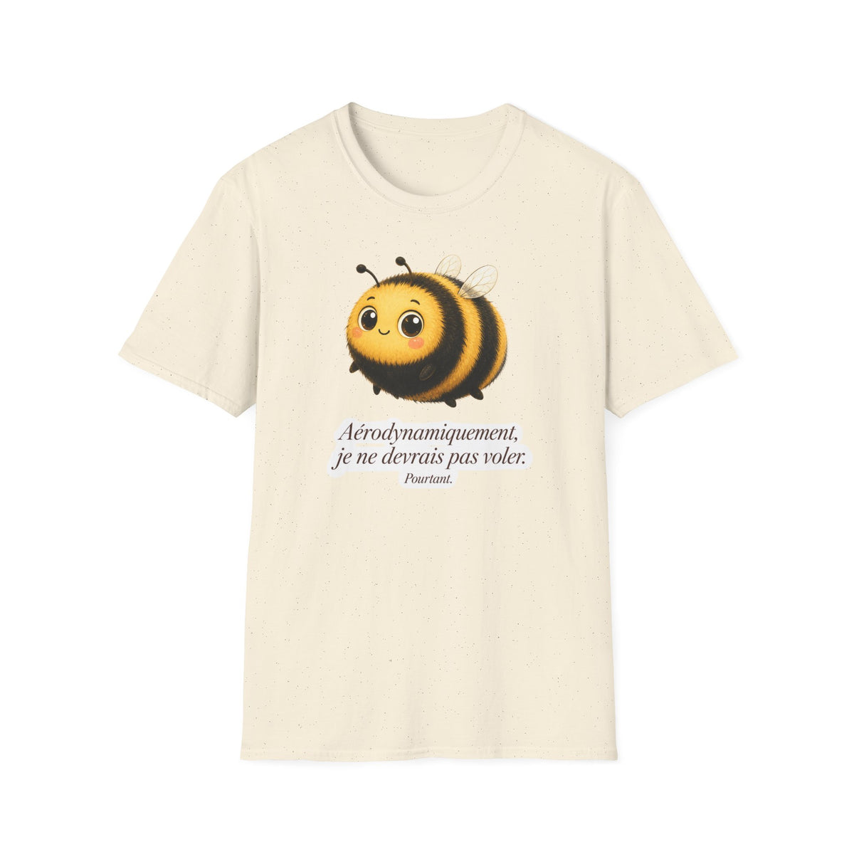 T-shirt Abeille mignonne — Adorable illustration de bourdon