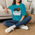T-shirt — Scarabée bousier « Je recycle en 48 heures »