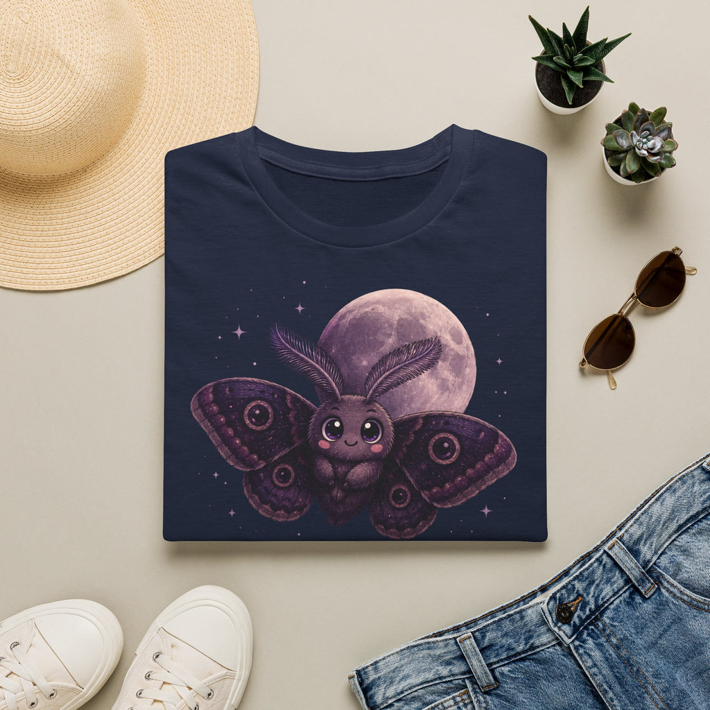 T-shirt avec papillon de nuit et lune — « La Lune » — T-shirt graphique
