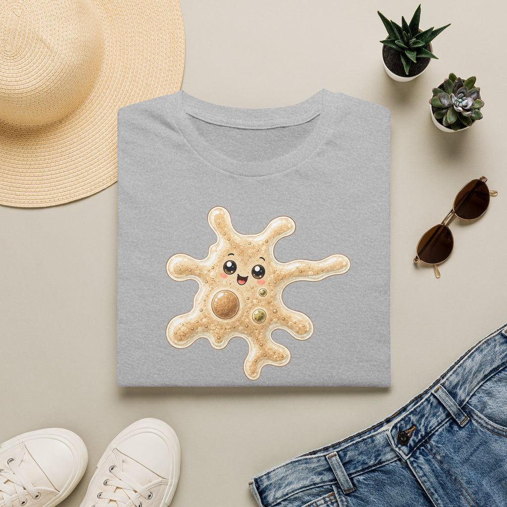 T-shirt avec adorable illustration d’amibe — T-shirt kawaii représentant un microorganisme