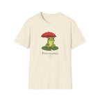 T-shirt Grenouille au parapluie rouge — Adorable illustration « Prévoyante »