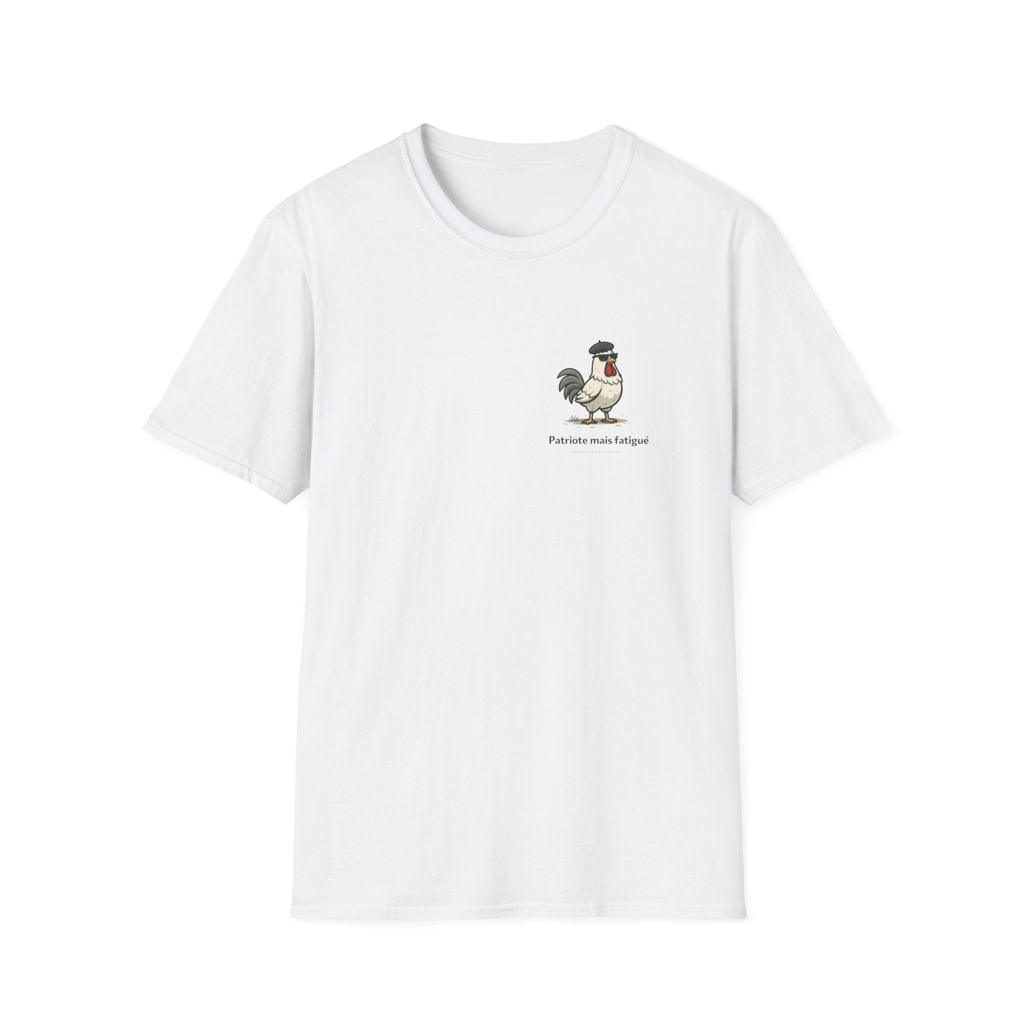 Rooster Illustration T‑Shirt — Cute Farm Tee