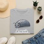 T-shirt Isopode « Je recycle. » — Adorable illustration sur le thème écologique