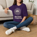 T-shirt Hérisson et énergie renouvelable — « Mon énergie est renouvelable » — T-shirt graphique écoresponsable