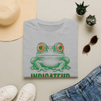 T-shirt illustré avec grenouille — « Indicateur de qualité »