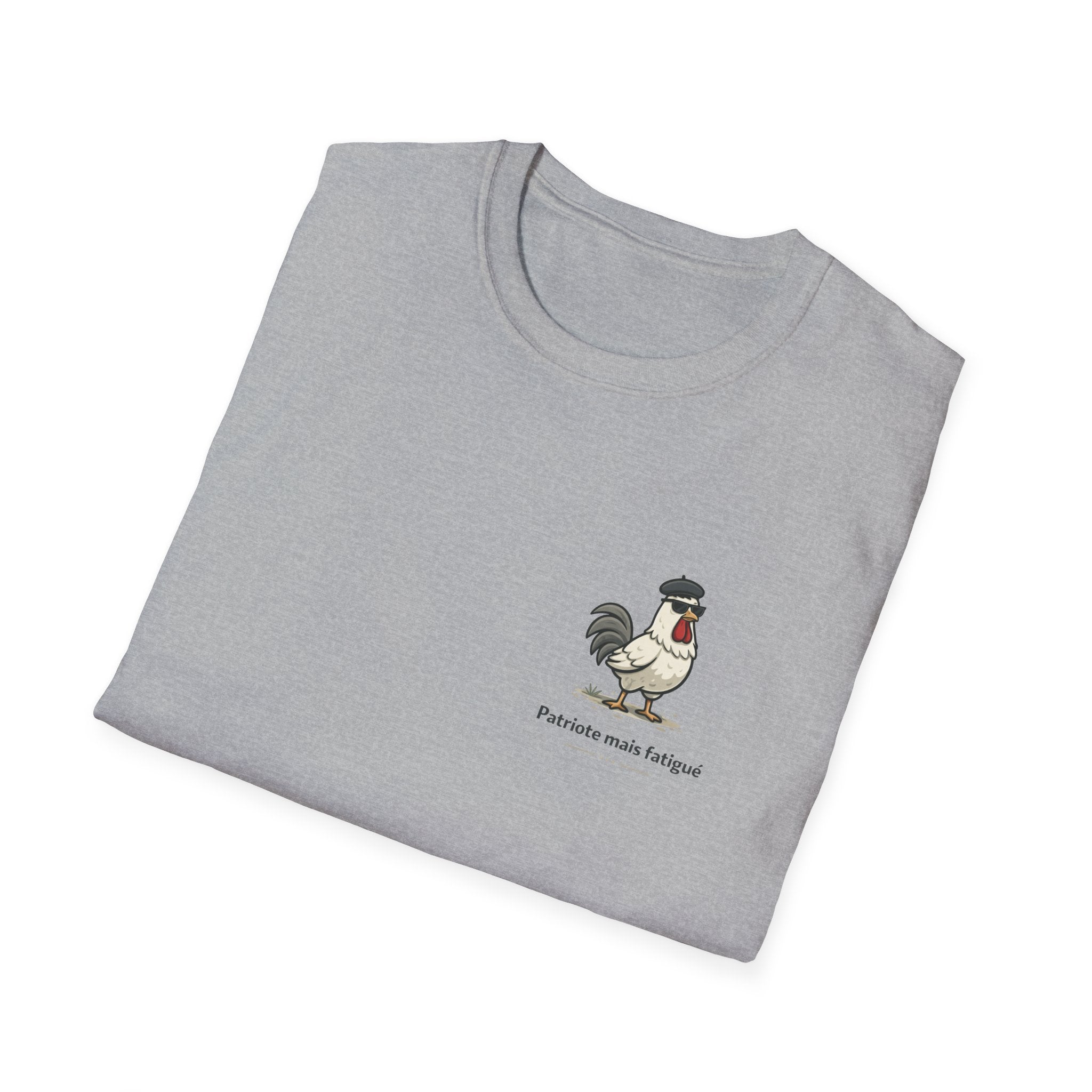Rooster Illustration T‑Shirt — Cute Farm Tee