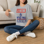 T-shirt — « La nature n’est pas un décor » — T-shirt graphique pour la protection des abeilles
