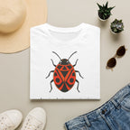T-shirt illustré avec coccinelle