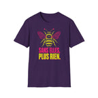 T-shirt graphique Abeille — « Sans elles, plus rien. » — T-shirt féministe en hommage aux pollinisatrices