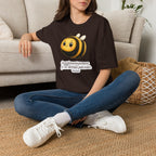 T-shirt Abeille mignonne — Adorable illustration de bourdon