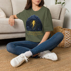 T-shirt Nuage d’orage — « Je ne suis pas en colère, j’ai juste une différence de pression » — T-shirt graphique