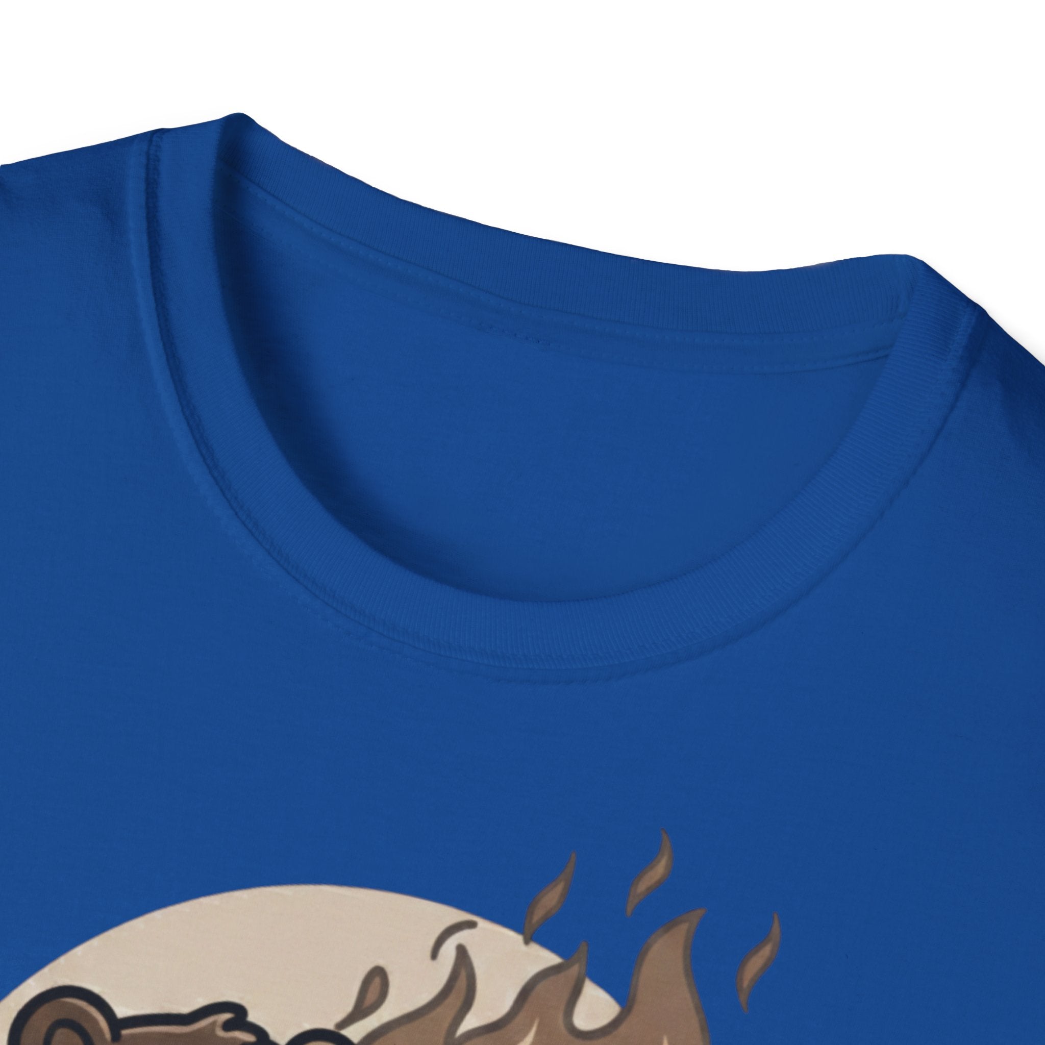 This Is Fine Bear T-Shirt — Funny Cozy Cartoon Tee