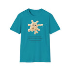 T-shirt avec adorable illustration d’amibe — T-shirt kawaii représentant un microorganisme