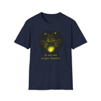 T-shirt Luciole lumineuse — Adorable insecte rayonnant avec inscription « Je suis ma propre lumière »