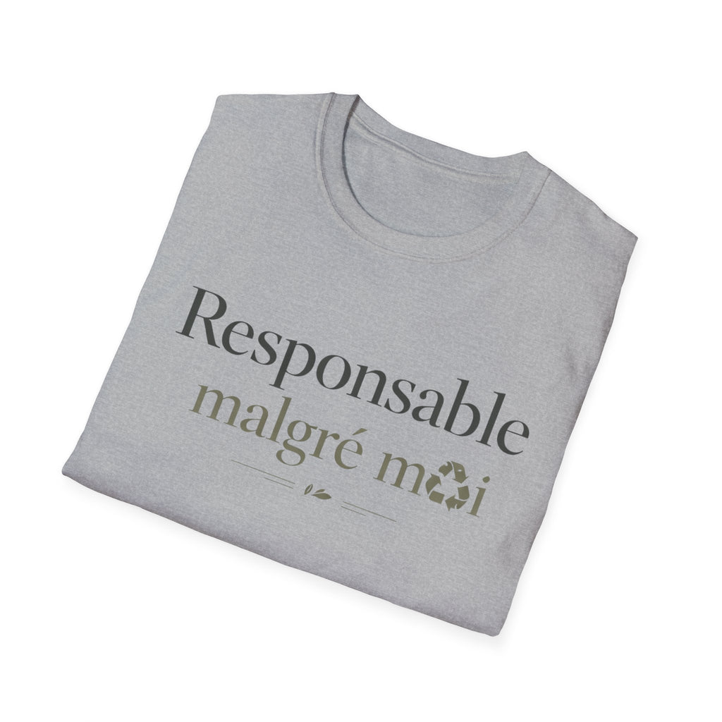 T-Shirt — "Responsable malgré moi" French Quote Tee