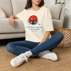 T-shirt Coccinelle — « Je mange 100 pucerons par jour »
