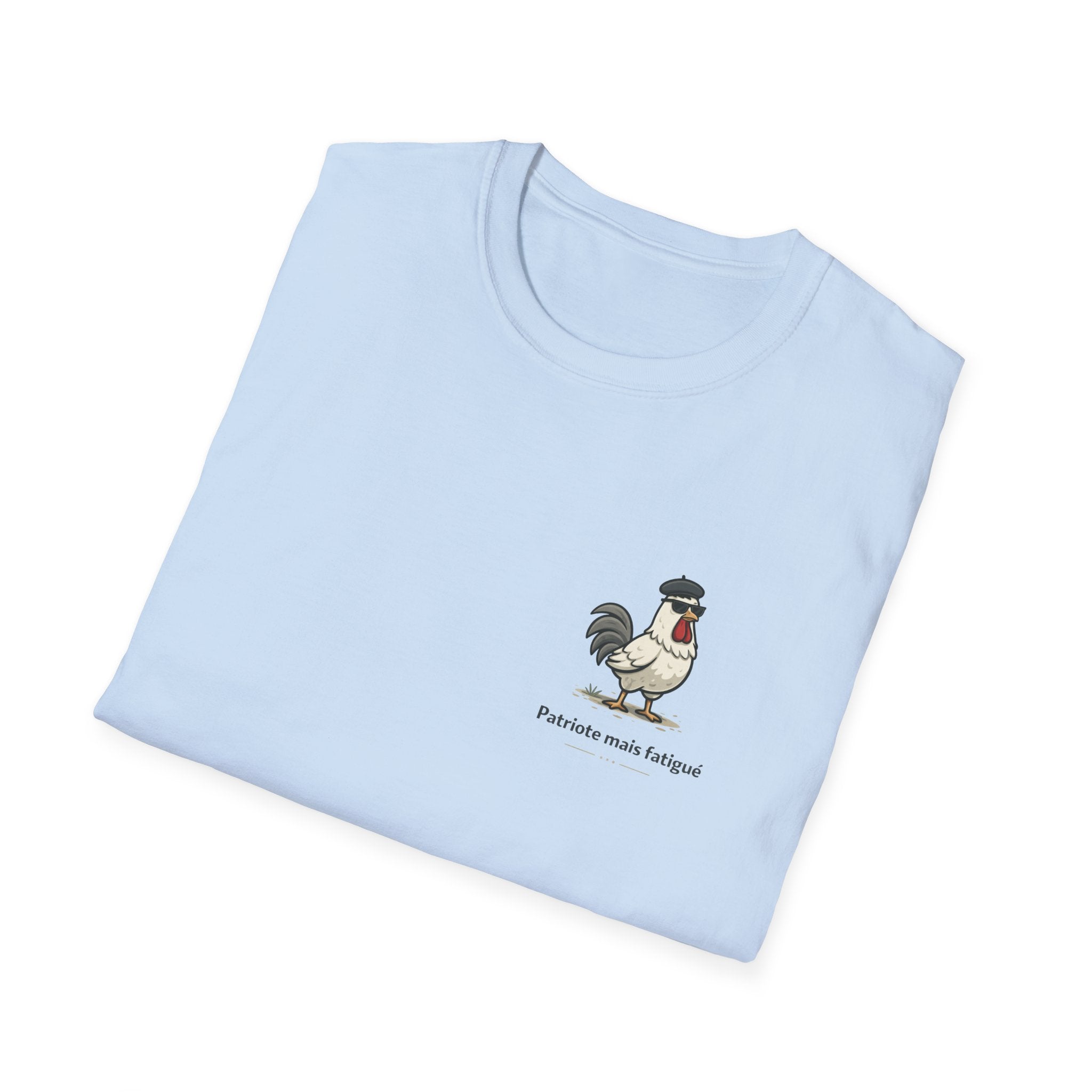 Rooster Illustration T‑Shirt — Cute Farm Tee