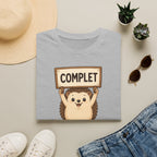 T-shirt « Complet » avec hérisson mignon — T-shirt graphique drôle « Complet »