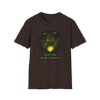 T-shirt Luciole lumineuse — Adorable insecte rayonnant avec inscription « Je suis ma propre lumière »