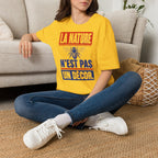 T-shirt — « La nature n’est pas un décor » — T-shirt graphique pour la protection des abeilles