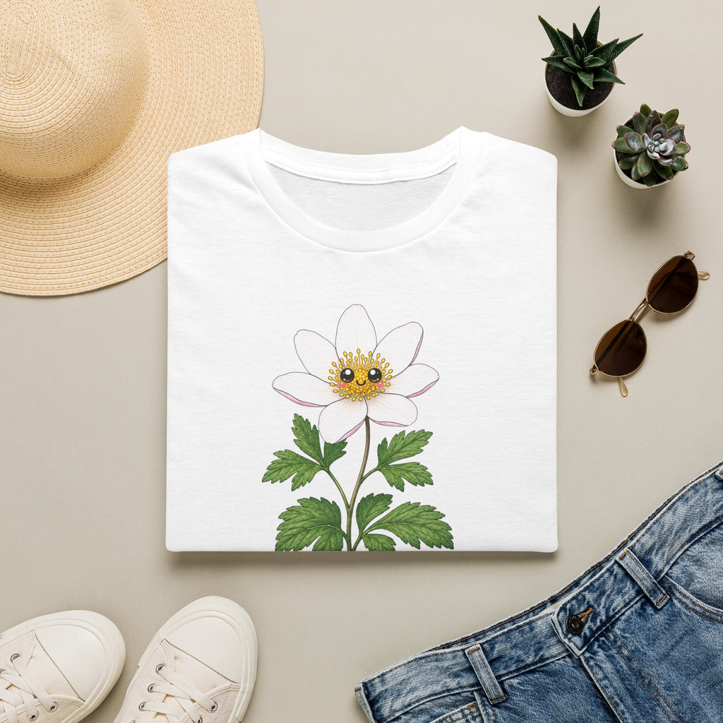 T-shirt « Visage fleuri »