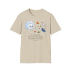 T-shirt — « Je suis invisible » — Illustration fantaisiste du vent