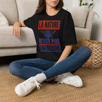 T-shirt — « La nature n’est pas un décor » — T-shirt graphique pour la protection des abeilles