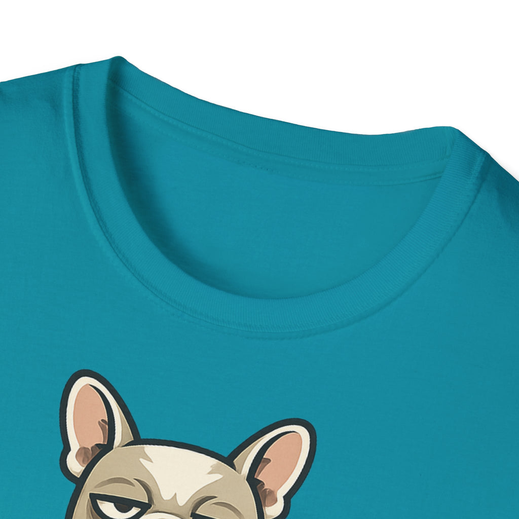 T-Shirt — Cute French Bulldog Graphic “Responsable malgré moi”