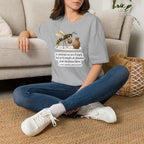 T-shirt — Guêpe avec illustration d’un pot en argile (« Je construis un pot d’argile »)