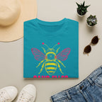 T-shirt graphique Abeille — « Sans elles, plus rien. » — T-shirt féministe en hommage aux pollinisatrices