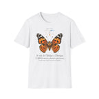 T-shirt illustré avec papillon