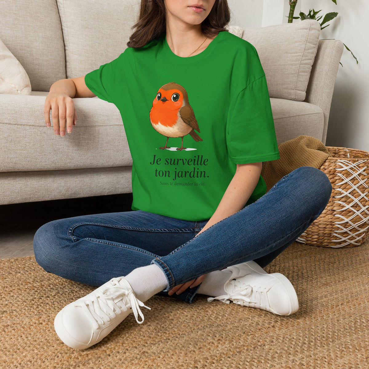 T-Shirt - Je surveille ton jardin