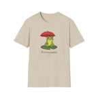 T-shirt Grenouille au parapluie rouge — Adorable illustration « Prévoyante »