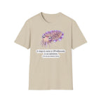 T-shirt illustré avec une seiche — « Je change de couleur en 200 millisecondes »