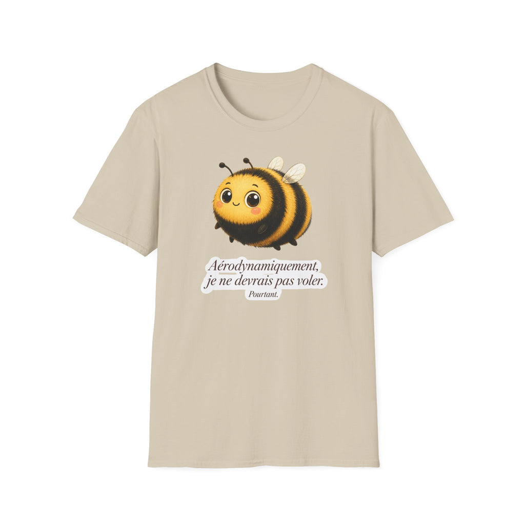 T-shirt Abeille mignonne — Adorable illustration de bourdon