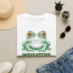 T-shirt illustré avec grenouille — « Indicateur de qualité »