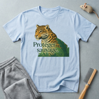 T-shirt — «Protéger le sauvage» T-shirt graphique léopard conservation
