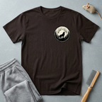 T-shirt «Blason du Loup de la Lune»